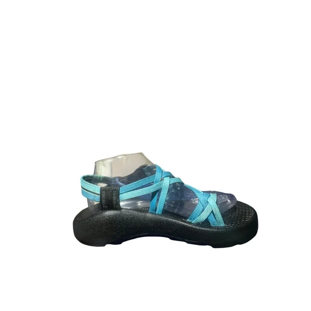 Chaco ZX/2 Classic Sandals Vibram Sole Women’s Sz W8 Blue Boho Summer Outdoor